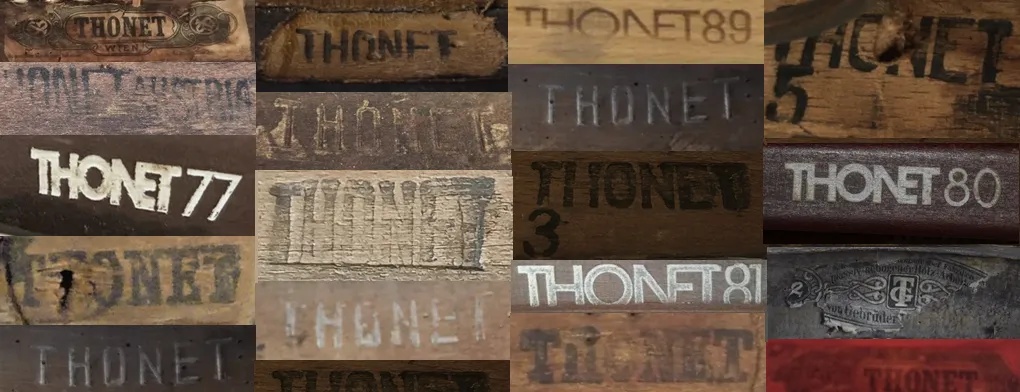 How can you tell if a thonet chair is real?