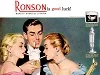 Ronson Print Ad Life Magazine Sep 1950 Small