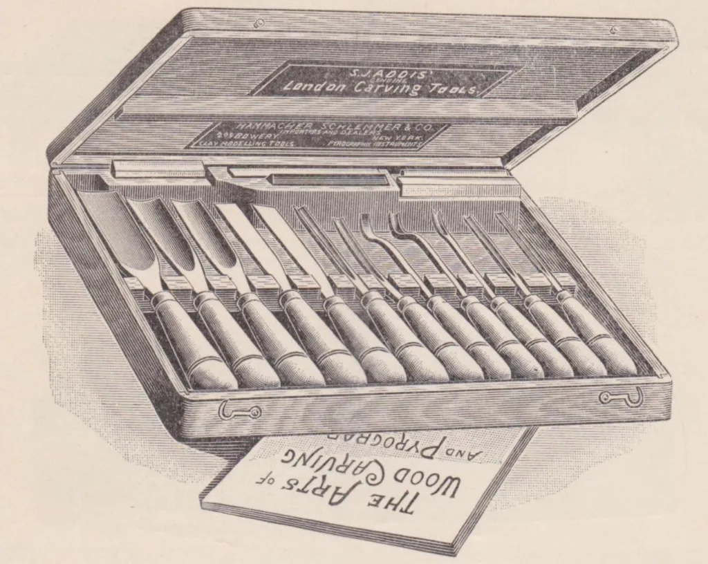 S. J. Addis Wood Carving Gouges